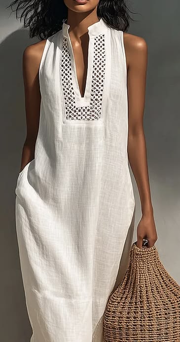 Modelo Aludra Wear Vestido Maxi Riviera